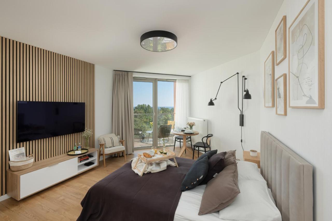 Pinea 718 Seaview Apartment โปเบียโรโว ภายนอก รูปภาพ